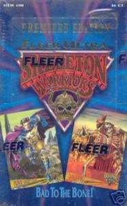 Skeleton Warriors Fleer Ultra 1995 Trading Card Box  