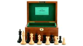 Jaques of London 1972 Fischer Spassky 3.5 Staunton Chess Set with 