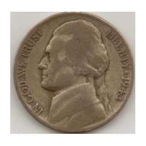  1943 P SILVER Jefferson Nickel (Coin) 