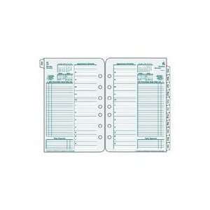  Planner Refill, One Page Per Day, Jan 06 to Dec 06, 7 Rings, 5 1/2 