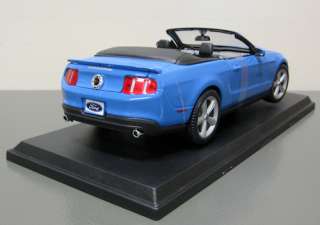 2010 Ford Mustang GT Diecast Model   Blue   Maisto   118 Scale   New 