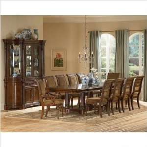   Dining Table Set in Multi Step Rich Cherry (13 Pieces)