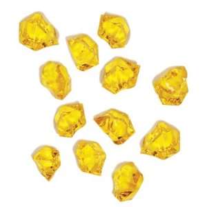  Vase Filler Acrylic Ice, Gold, 2 lbs bag (6 bags)