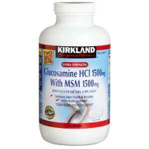  Kirkland Signature Extra Strength Glucosamine HCI 1500mg 