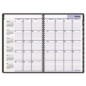  recycled Monthly Planner, Black, 7 7/8 X 11 7/8, 2011 