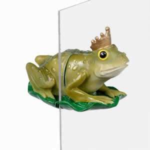   Frog Made From A Polyresin And Hand Painted 3 Dimensional Designs