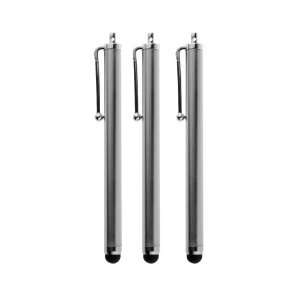  3 pcs Silver Capacitive Stylus/Styli Touch Screen 