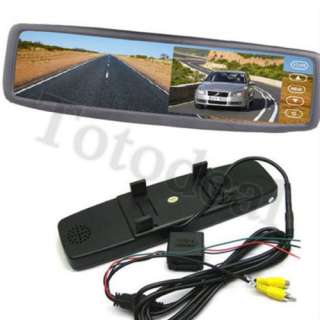 Car Rearview  Monitor Color TFT LCD Reverse Mirror  