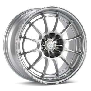  Enkei NT03+M (F1 Silver) Wheels/Rims 5x100 (3658758048SP) Automotive