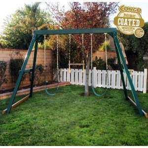  Congo Swing Central   3 Position Swing Set Toys & Games