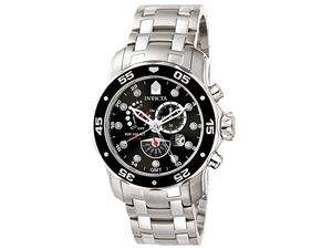    Invicta Mens Pro Diver Multi Function Stainless Steel