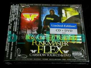 FUNKMASTER FLEX Carshow Tour CD/DVD w/OBI RARE 50 CENT  