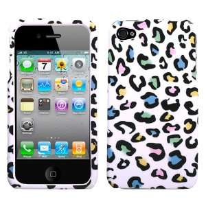 APPLE ITOUCH 4TH IPOD TOUCH 4TH GENERATION WHITE AND COLORFUL CHEETAH 