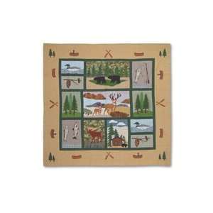  Lodge Creature, Shower Curtain 72 x 72 In.