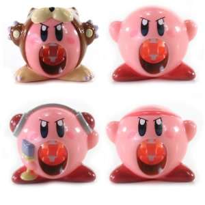  Kirby Marble Shooters Set ( 4/ Set)   Japanese Imported 