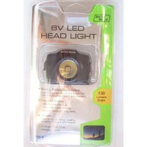 River Rock 6 Volt LED Head Light Flashlight 136 Lumens 
