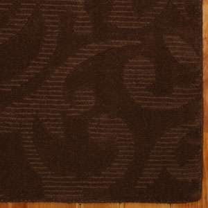 Paladian Chestnut 8 x 10 Hand Loomed Wool Area Rug