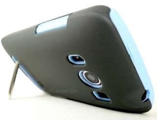   4G BLUE GREY HYBRID HARD SOFT SKIN COVER CASE PHONE ACCESSORIES  