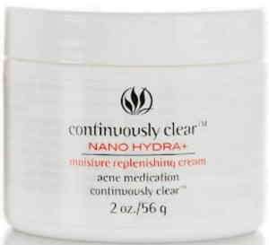 Continuously Clear Nano Hydra Acne Medication Moisture Cream Serious 