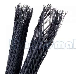8mm Braided Expandable Polyester Cable Sleeving 1m  