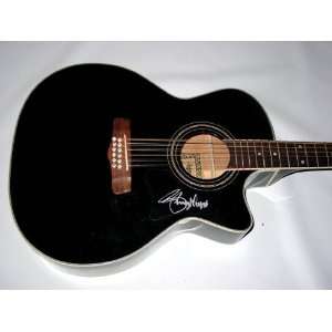   JIMMY WAYNE Signed 12 String Acoustic Electric Guitar 