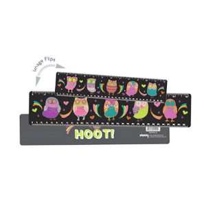  Give a Hoot Plastic Flip Lenticular Ruler