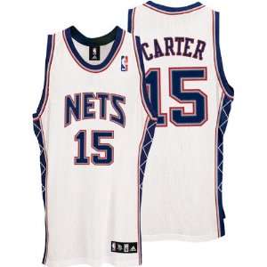   White adidas NBA Authentic New Jersey Nets Jersey