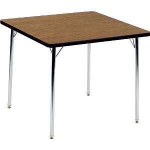   4000 Series 36 Square Activity Table with Non Adjustable Chrome Legs