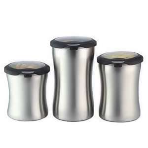  Set of 3 Air Tight Canisters by Cuisinox