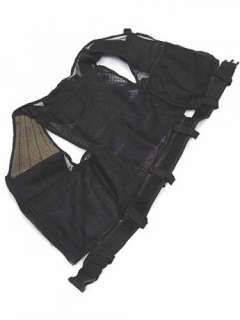 Deluxe Airsoft Tactical Hunting Combat Mesh Vest BK  
