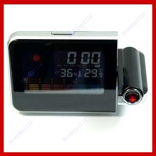 Weather Multi function Station Projection Alarm Clock  