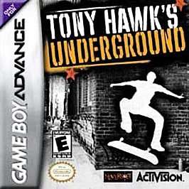 Tony Hawks Underground Nintendo Game Boy Advance, 2003 047875806450 