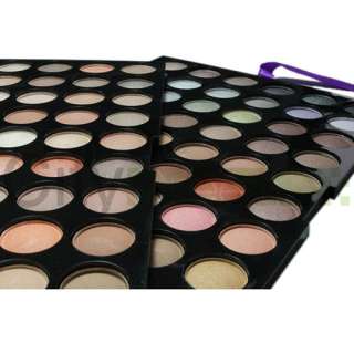 Professional 120 All in One pearlescent Eyeshadow Palette Makeup Eye 