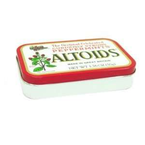 Altoids Mints   Peppermint, 1.76 oz tin, 12 count  Grocery 