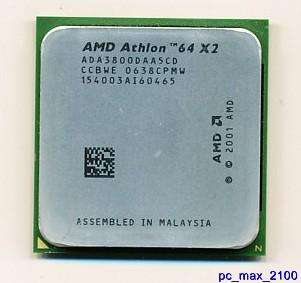 AMD Athlon 64 x2 3800+ Dual core Processor core Toledo Socket 939 