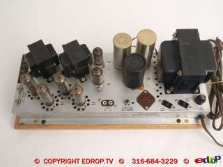Fisher 440 A 440A Stereo Amplifier EL84 6BQ5 Tubes Amp  