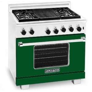   Pro Style Freestanding Natural Gas Range 4 Sealed Burners Kitchen