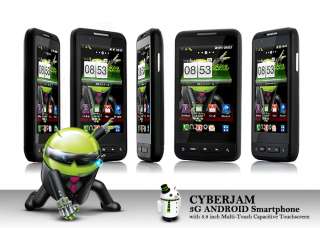 Android Smartphone 3G with 3.8 inch Multi Touch Capacitive Touchscreen 