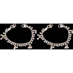  Silver Anklets for Children (Price Per Pair)   Silver 