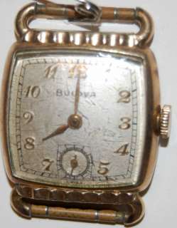 Lot 2 Vintage Bulova Watches Man & Ladies  