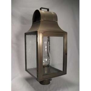 Northeast Lantern 9053 DAB LT3 CSG Culvert Top Post Dark Antique Brass 