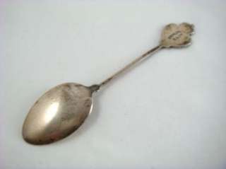 Antique Sterling Spoon Banff Alberta Canada BM Co 925  