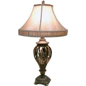  Antique Bronze Vase Table Lamp