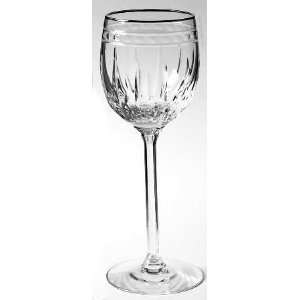  Lenox Vintage Jewel Platinum Wine Glass, Crystal Tableware 