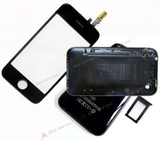 Touch Screen Digitizer+Battery Back Cover w/Sim For iPhone 3GS 16GB 