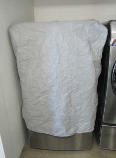  Resistant Gray Cover for Front Loading Washer and Dryer Machine  