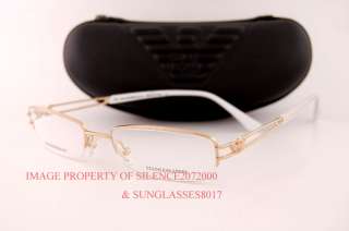 New Emporio Armani Eyeglasses Frames 9372 CIC GOLD  