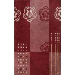  Dynamic Rugs   Symphony   83 360 Area Rug   5 x 8   Red 