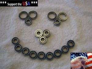 USA Factory Team Associate SC8e SC8 bearing Set (18)  