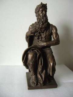 1965 Austin Bronze Statue Michelangelos Moses  